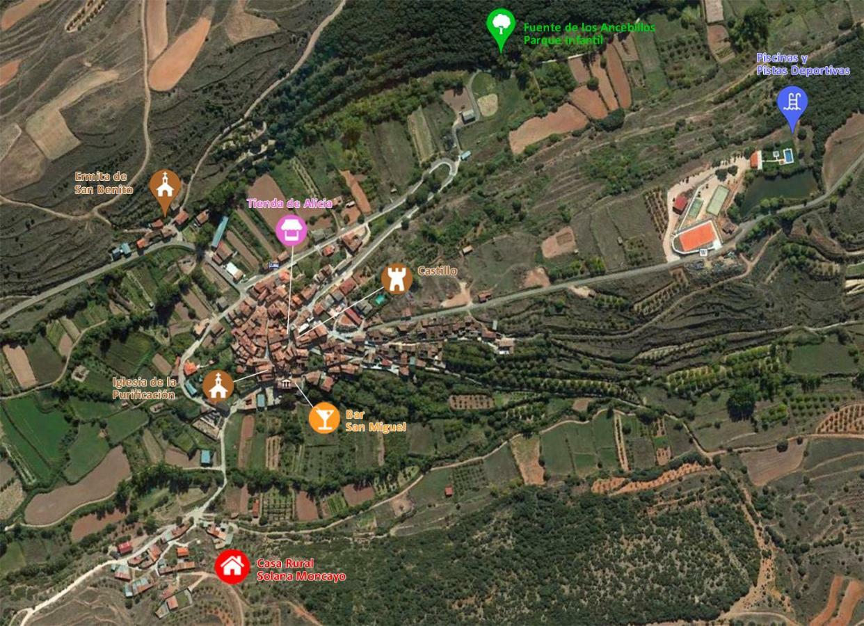 Villa Casa Rural Solana Moncayo Lituenigo Exterior foto